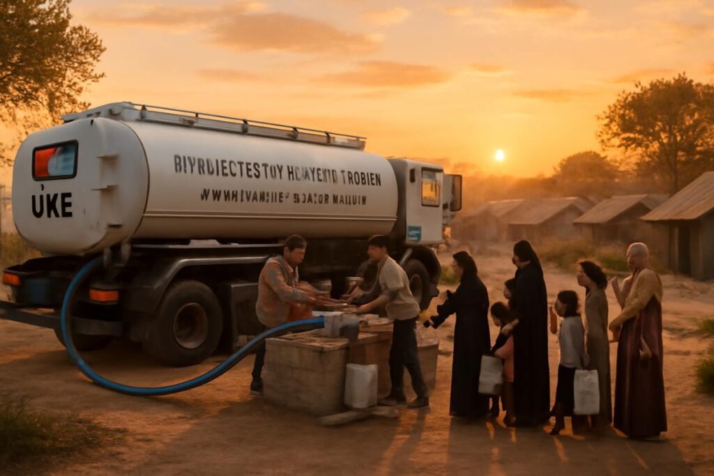 Gallant Knight 3: UAE Pipeline Brings Up to 15 Liters Daily to 600,000 in Southern Gaza Public Health Risks