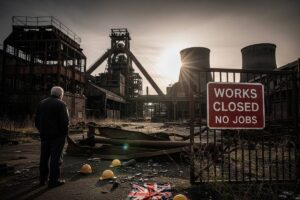 UK Steelworks as Firm Collapses